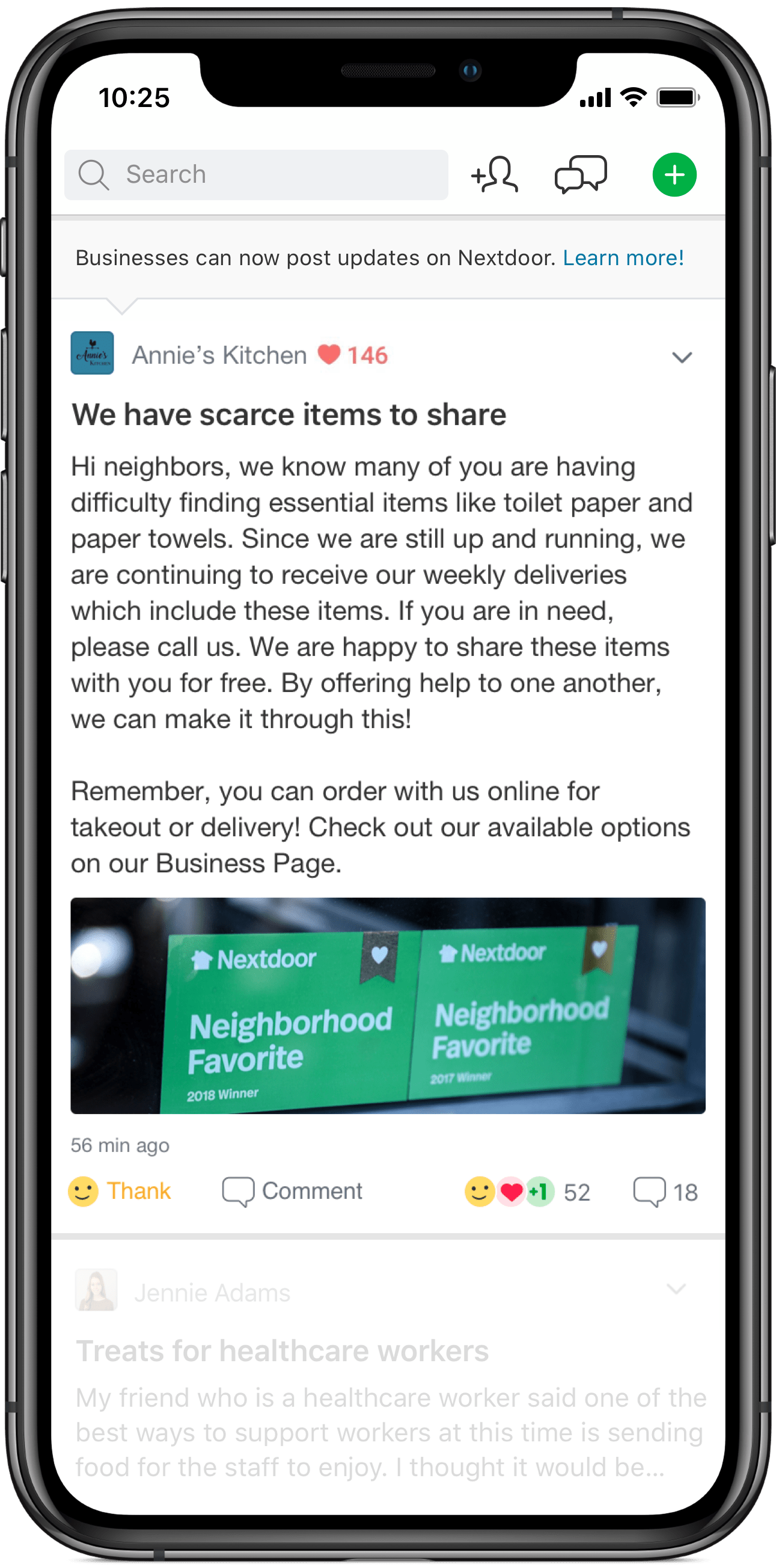 Nextdoor Post Example New Ways for Neighbors to Help Local Businesses on Nextdoor - Nextdoor Blog