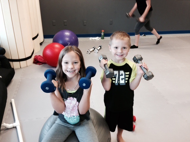Young fans of the community fitness class. Photo courtesy of KSHB Kansas City.