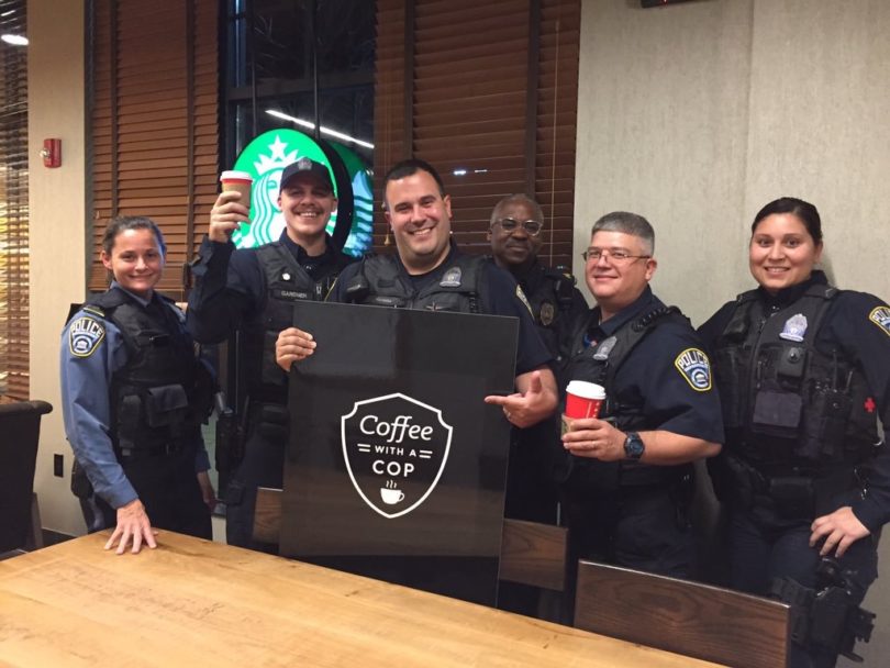 Celebrating National Coffee with a Cop Day - Nextdoor Blog