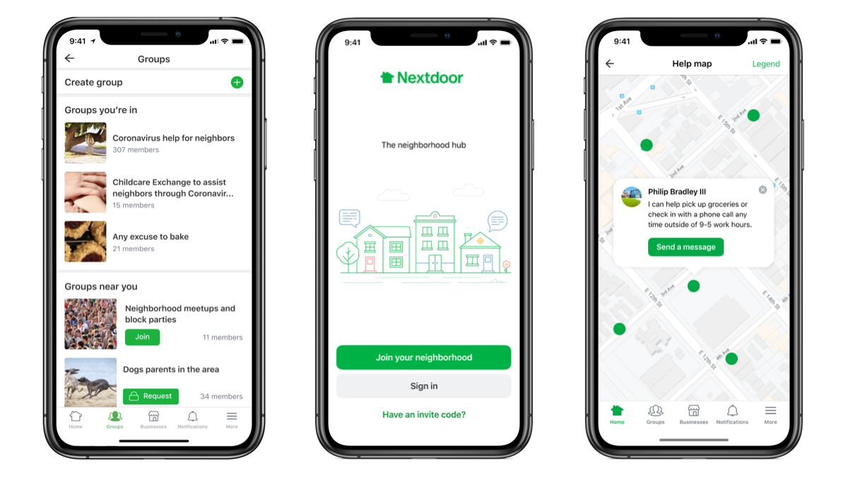 Nextdoor App Helps Bring Neighbors Together With Maps and Groups